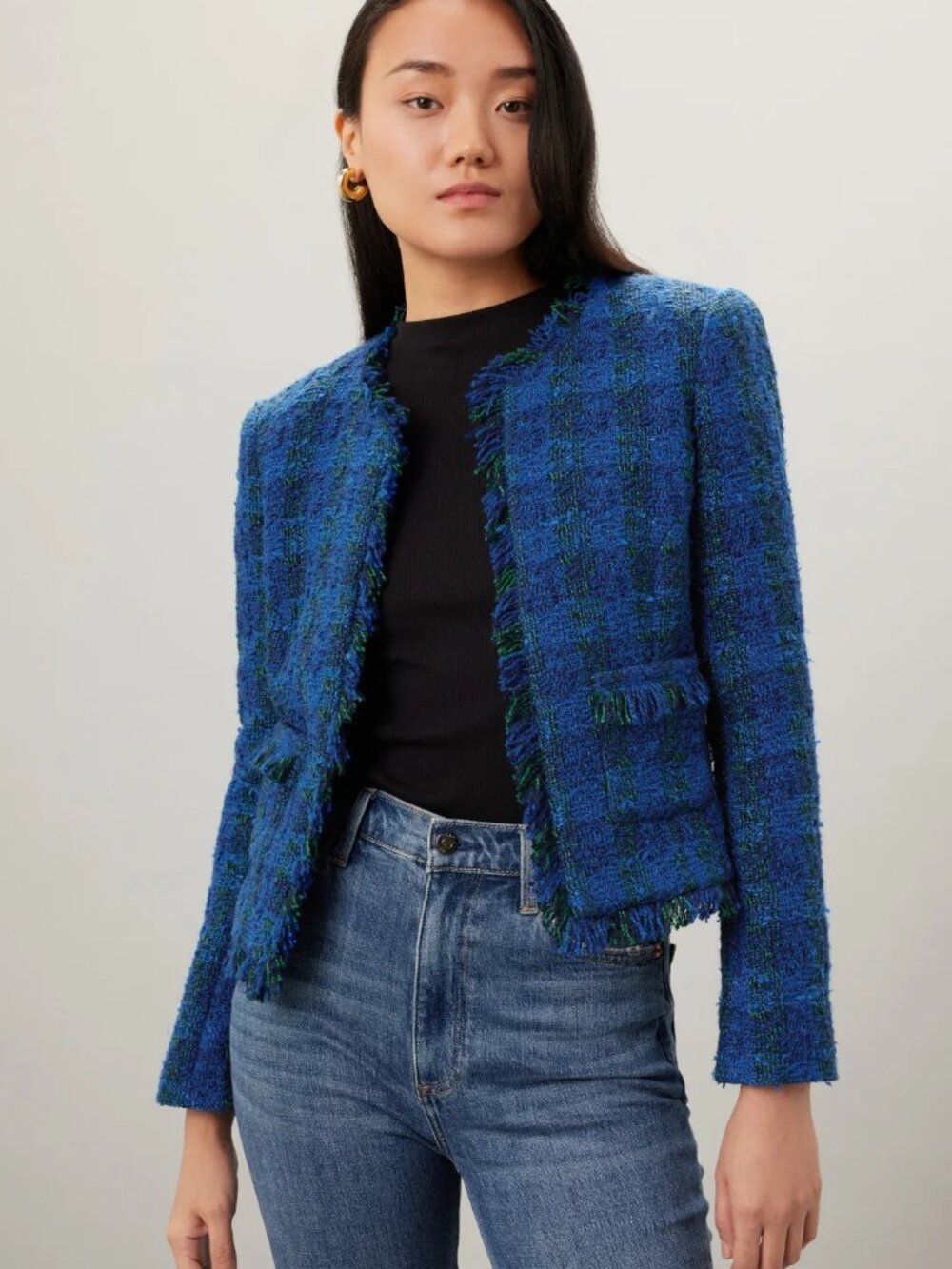 L'agence Angelina Blazer Size 4 MSRP $695 - Picture 2 of 11